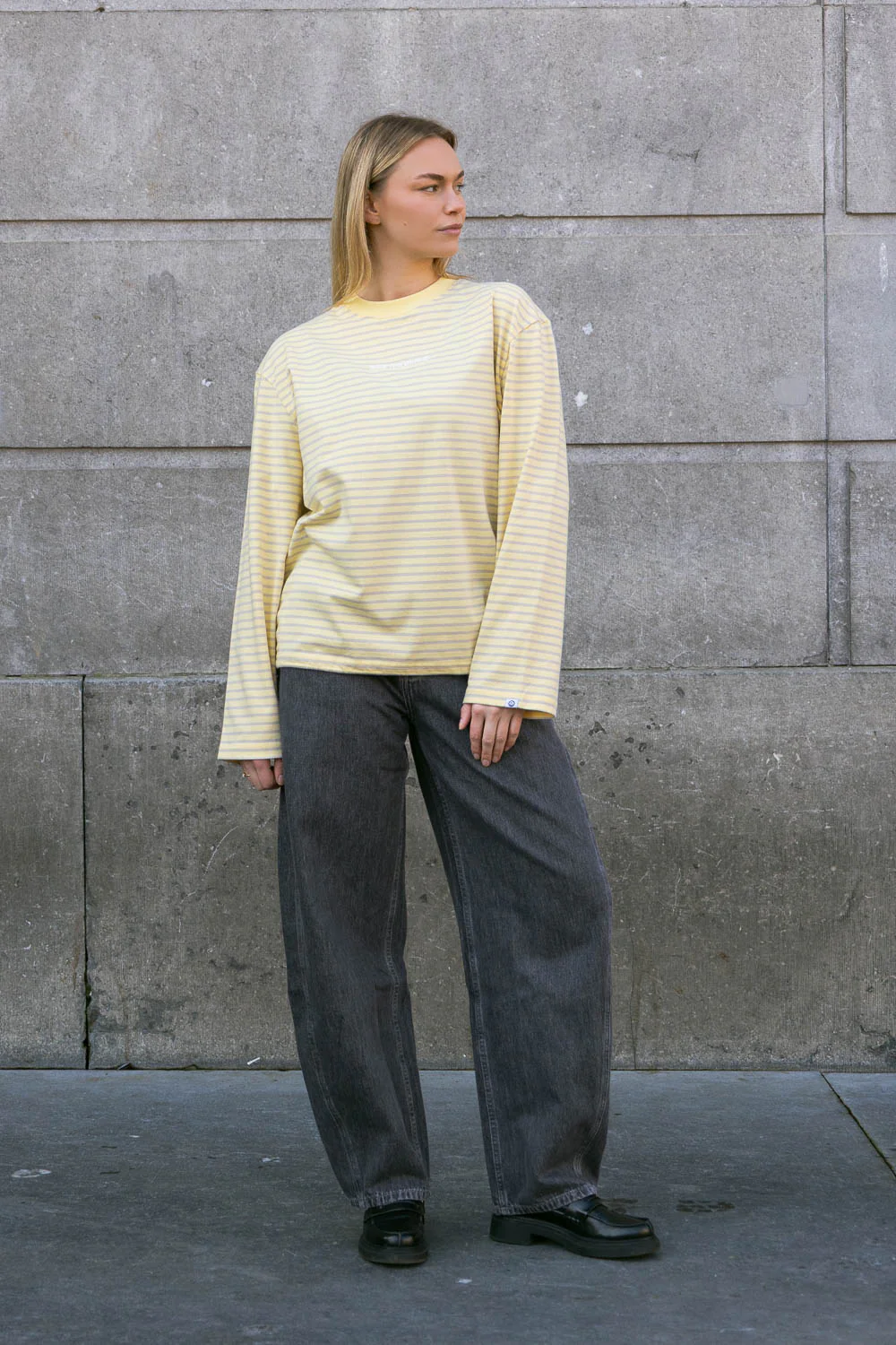 Classic Striped Longsleeve Yellow